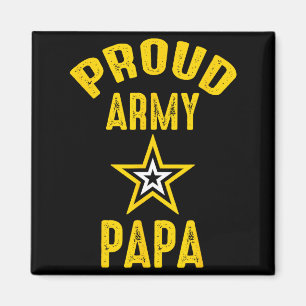Vintage stolze Armee PAPA Veteranen Familientreffe Magnet