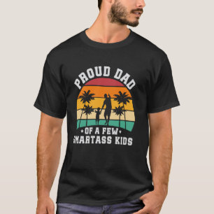 Vintage Stolzer Vater von ein paar frechen Kindern T-Shirt
