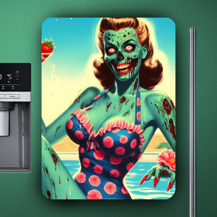 Vintage-Strand-Zombie-Pin-up Magnet