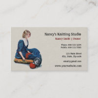 Vintage strickende |