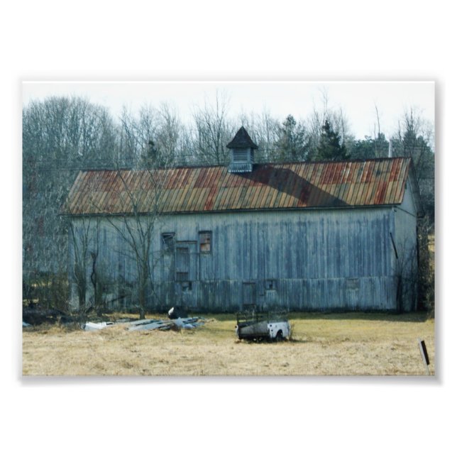 Vintage Struktur 7x5 Fotografischer Ausdruck Fotodruck (Vorne)