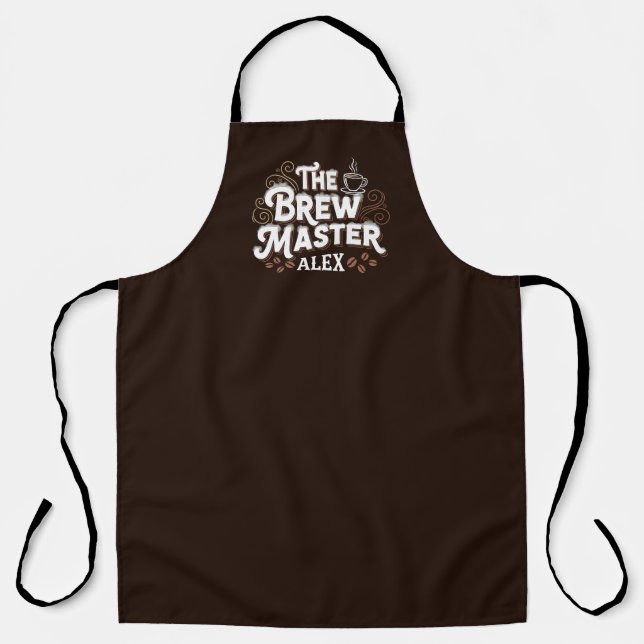Vintage Style Brew Master Schürze (Vorderseite)