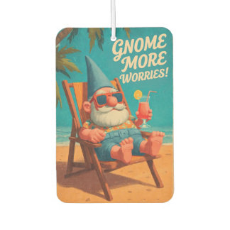 Vintage Style Gnom Strand Urlaub Design Autolufterfrischer