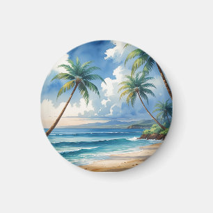 Vintage Style Hawaiian Reise Aloha aus Hawaii Magnet
