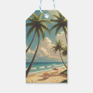 Vintage Style Hawaiian Travel Aloha aus Hawaii Geschenkanhänger