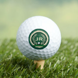 Vintage Style Heraldik-Emblem Benutzerdefinierter Golfball