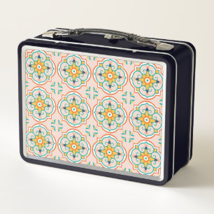 Vintage-Style-Lunchbox mit einem wiederholenden Metall Brotdose