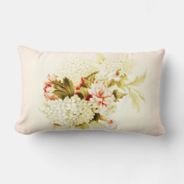 Vintage Style Rosa Blumenkissen Lendenkissen