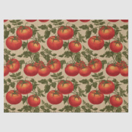Vintage Style Tomatoes Seidenpapier