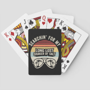 Vintage Suche nach meinem langen verloren gegangen Spielkarten
