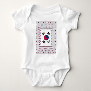 Vintage Südkorea Baby Strampler