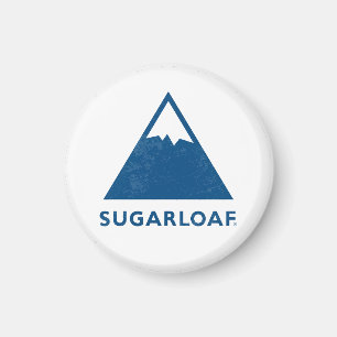 Vintage Sugarloaf Maine-Ski Resort New England Magnet