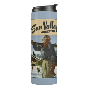Vintage Sun Valley Idaho USA Becher