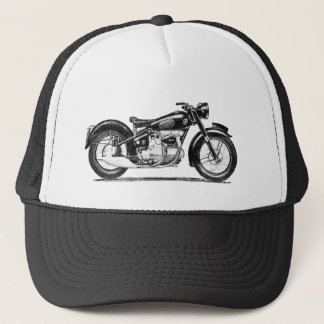Vintage-Sunbeam-Motorrad-Shirt Truckerkappe