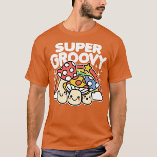 Vintage Super 80er Kawaii Pilze T-Shirt