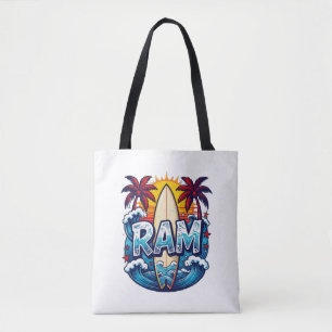 Vintage-Surf-Crew-Tropical-Vibe-Grafik-T-Shirt