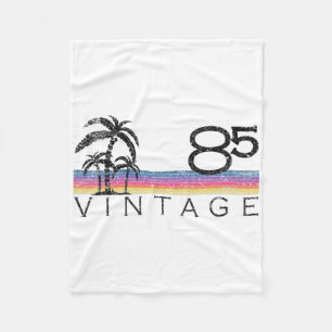 Vintage-Surfen 1985 Pazifik-Sonnenuntergang 40. Ge Fleecedecke