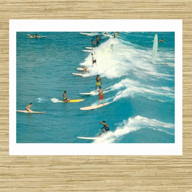 Vintage-Surfszene, Florida, 1960er Jahre Poster (Von Creator hochgeladen)