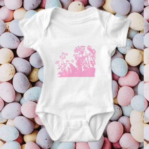 Vintage Süße Tier-Ostern Baby Strampler