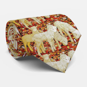 Vintage Süße Tier Ostern Krawatte