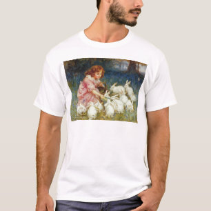 Vintage Süße Tiere Ostern T-Shirt