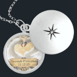 Vintage Swan Anniversary Necklace Sterling Silberkette<br><div class="desc">Swan Wedding Anniversary Keepake Necklaces Wählen Sie entweder Silver Plated Gold Finish oder Sterling Silver Einzigartiges Personalisiertes 1. Weihnachtsgeschenk</div>