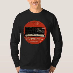 Vintage Synthesizer Analog japanischer Retro Synth T-Shirt