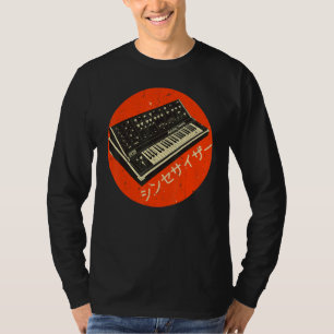 Vintage Synthesizer Japanischer Analog Retro Analo T-Shirt