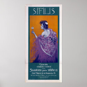 Vintage Syphilis Poster