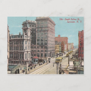 Vintage Syracuse NY Postkarte