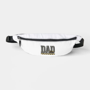 Vintage-T-Shirt-Design für Bauarbeiter-Väter_ Bauchtasche