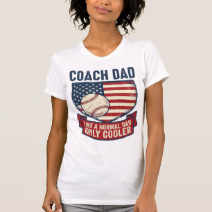 Vintage-T-Shirt-Design mit patriotischem Baseball- T-Shirt