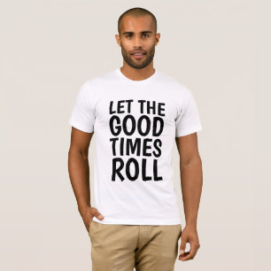 Vintage T - Shirt, DIE GUTE ZEITROLLE GELASSEN T-Shirt