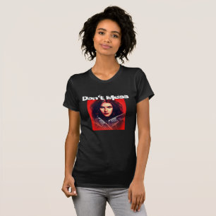 Vintage-T-Shirt für Gesetzlose Damen 'Don't Mess' T-Shirt