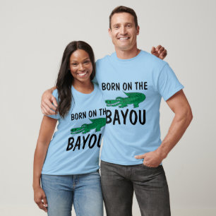 VINTAGE T - Shirt, GEBOREN AM BAYOU T-Shirt