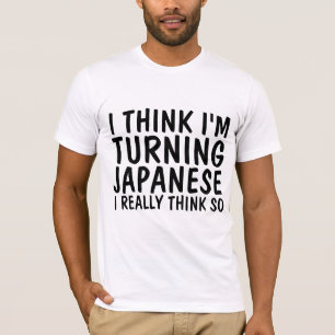 Vintage T - Shirt, ICH GLAUBE, ICH WENDE JAPANISCH T-Shirt