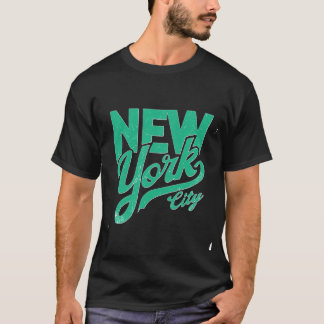 Vintage-T-Shirt mit New York City-Typografie-Desig T-Shirt