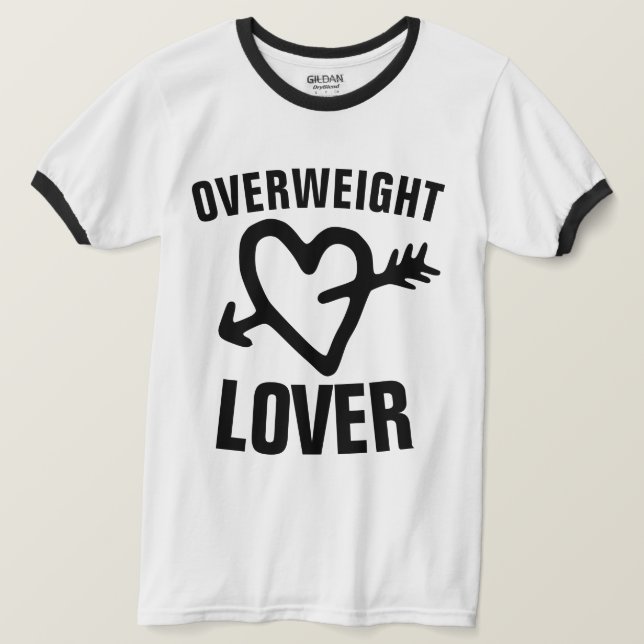 VINTAGE T - SHIRT ÜBERGEWICHTET (Design vorne)