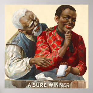 Vintage Tabakwerbung Poster