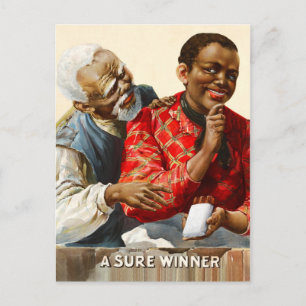 Vintage Tabakwerbung Postkarte