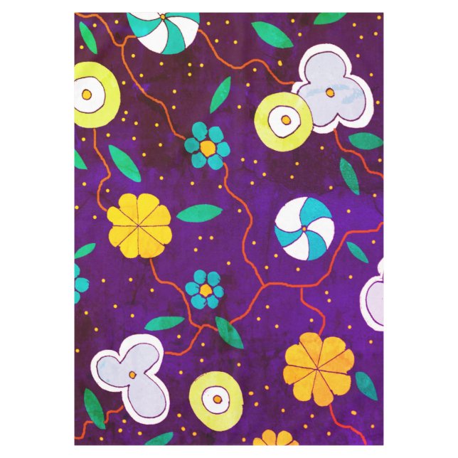 Vintage Tabletten Tischdecke (Vorderseite)