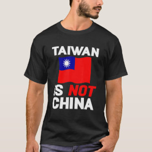 Vintage Taiwanesisch Flagge Taiwan Ist Nicht China T-Shirt