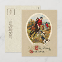 Vintage Tally-Ho Traditionelle englische Fuchsjagd