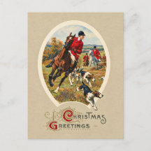 Vintage Tally-Ho Traditionelle englische Fuchsjagd