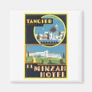 Vintage Tanger, Marokko Hotel El Minzah Magnet