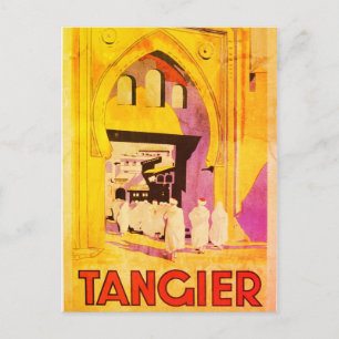Vintage Tanger Travel Postkarte