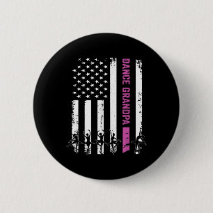 Vintage-Tanz-Opa-Flagge-USA-Liebe-Tänzer_tanzend Button
