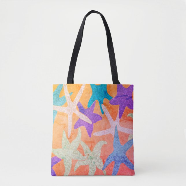 Vintage Tanz Starfish Totasche (Vorderseite)