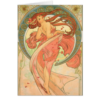 Vintage-Tanz von Alphonse Mucha