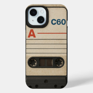 Vintage-Tape-Apple-iPhone-15-Hülle Case-Mate iPhone Hülle